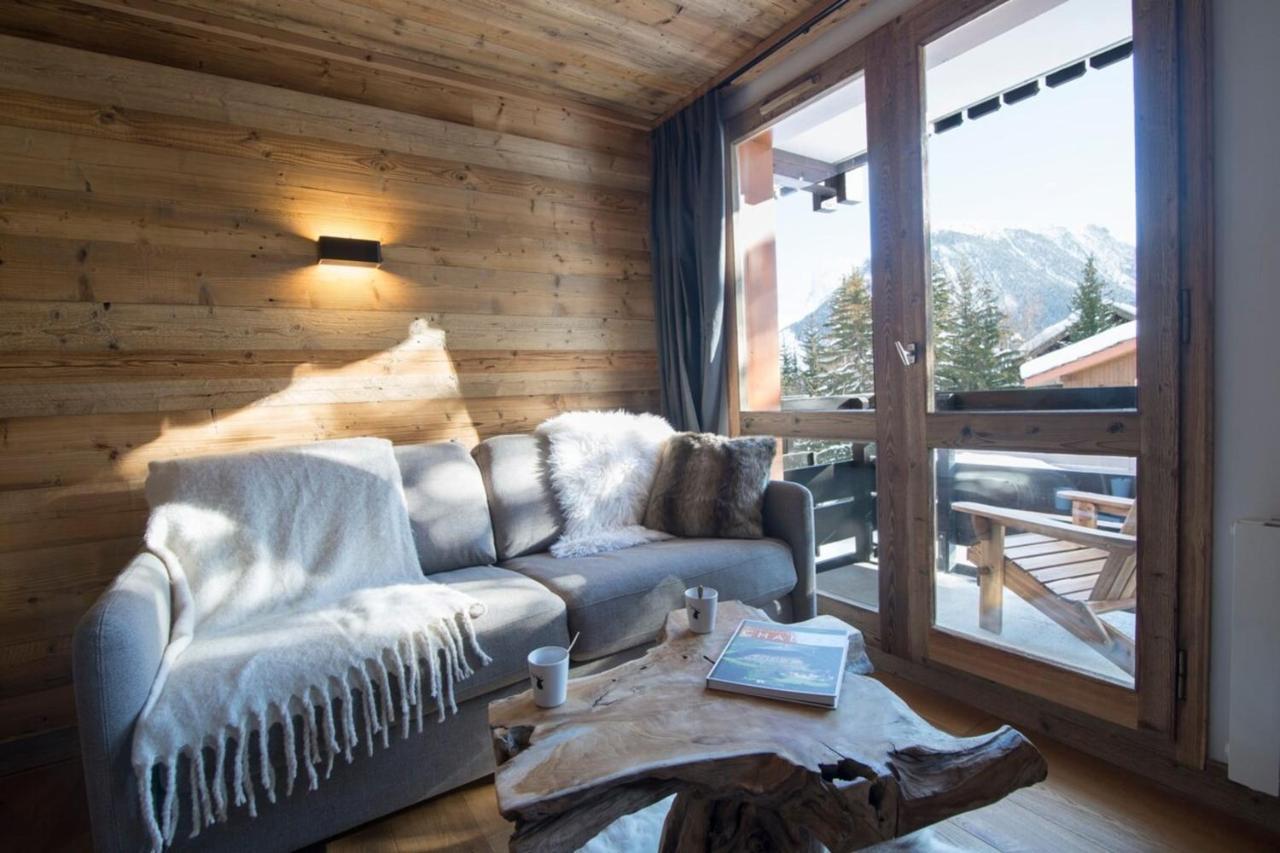 Les Brigues - Appartement Avec Vue Sur La Montagne Et Acces Aux Pistes Куршевель Экстерьер фото